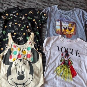 Disney Graphic T-Shirt Set - Multicolor